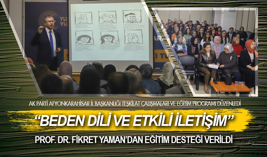 AK Parti’de dersin adı: Beden Dili ve Etkili İletişim